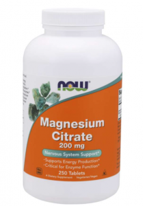 Now Foods Magnesium Citrate 200 mg