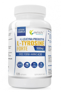 WISH Pharmaceutical L-Tyrosine Forte 500 mg Amino Acids