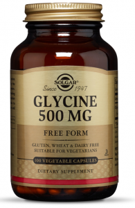 Solgar Glycine 500 mg L-glicinas Amino rūgštys