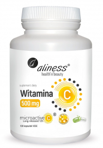 Aliness Vitamin C 500 mg Prolonged Release 12h