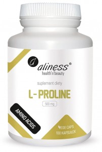 Aliness L-Proline 500 mg Aminoskābes
