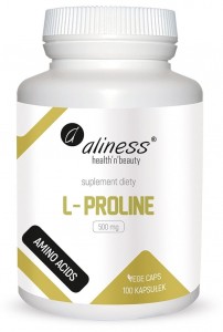 Aliness L-Proline 500 mg Amino rūgštys