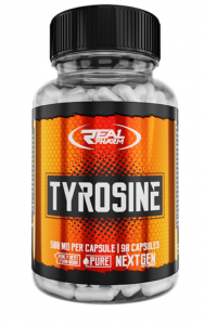Real Pharm Tyrosine 500 mg L-Tirozīns Aminoskābes