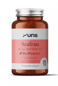 UNS Saffron 30 mg + Bioperine