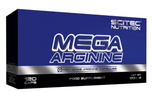 Scitec Nutrition Mega Arginine Lämmastikoksiidi võimendid L-arginiin Aminohapped Enne treeningut ja energiat