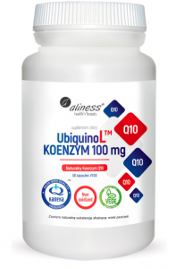 Aliness UbiquinoL Natural Coenzyme Q10 100 mg