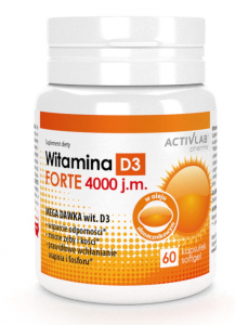 Activlab Vitamin D-3 Forte 4000 iu