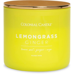 Colonial Candle® Ароматическая Свеча Lemongrass Ginger