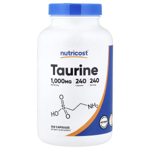 Nutricost Taurine 1000 mg L-Таурин Аминокислоты