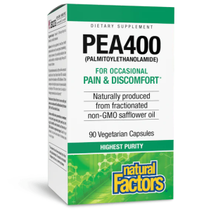 Natural Factors PEA400 (Palmitoylethanolamide) 400 mg