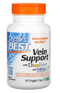Doctor's Best Vein Support with DiosVein and MenaQ7