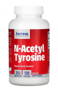 Jarrow Formulas N-Acetyl Tyrosine 350 mg L-Tirozīns Aminoskābes