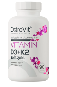 OstroVit Vitamin D3 + K2 softgels