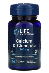 Life Extension Calcium D-Glucarate 200 mg