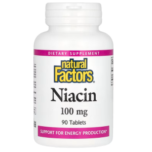 Natural Factors Niacin 100 mg