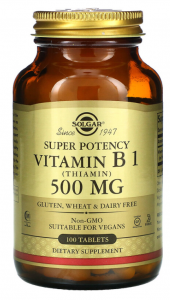 Solgar Vitamin B1 Thiamine 500 mg