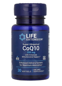 Life Extension Super Ubiquinol CoQ10 200 mg