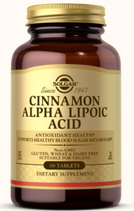 Solgar Cinnamon Alpha Lipoic Acid
