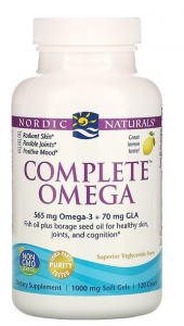 Nordic Naturals Complete Omega 1000 mg Lemon