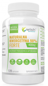 WISH Pharmaceutical Natural Quercetin 98% Forte 400 mg