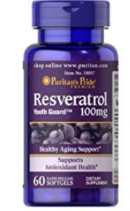Puritan's Pride Resveratrol  100 mg
