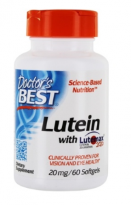 Doctor's Best Lutein with Lutemax 20 mg