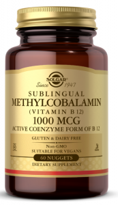 Solgar Methylcobalamin Vitamin B12 1000 mcg