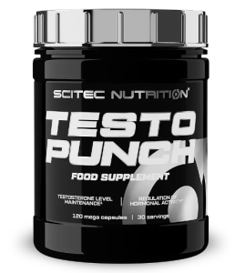 Scitec Nutrition Testo Punch D-asparagiinhape, DAA Testosterooni taseme tugi