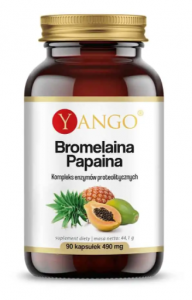 Yango Bromelain + Papain 490 mg