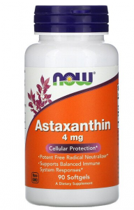 Now Foods Astaxanthin 4 mg