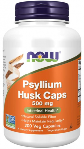 Now Foods Psyllium Husk 500 mg