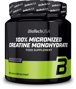 Biotech Usa 100% Creatine Monohydrate Kreatinas