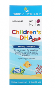 Nordic Naturals Children's DHA Xtra 880 mg Berry Punch flavour