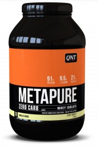 QNT Metapure Zero Carb Sūkalu Olbaltumvielu Izolāts, WPI Proteīni