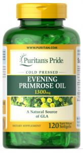 Puritan's Pride Evening Primrose Oil 1300 mg with GLA