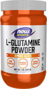 Now Foods L-Glutamine Powder L-Glutamīns Aminoskābes Pēc Slodzes Un Reģenerācija