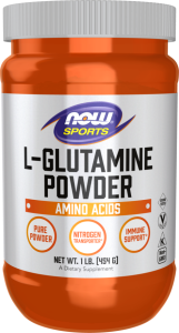 Now Foods L-Glutamine Powder L-glutamiin Aminohapped Pärast treeningut ja taastumist