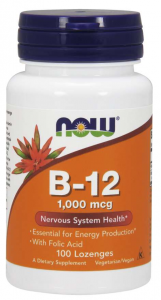 Now Foods Vitamin B-12 1000 mg With Folate