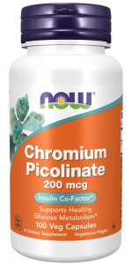 Now Foods Chromium Picolinate 200 mcg