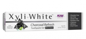 Now Foods XyliWhite Charcoal Refresh Toothpaste Gel