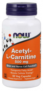 Now Foods Acetyl-L-Carnitine 500 mg Weight Management