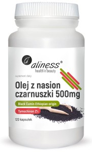 Aliness Black cumin seed oil 2% 500 mg