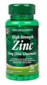 Holland & Barrett High Strength  Zinc 15 mg