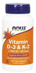 Now Foods Vitamin D-3 & K-2