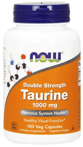 Now Foods Taurine 1000 mg L-Taurine Aminohapped