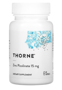 Thorne Research Zinc Picolinate 15 mg