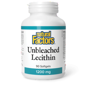 Natural Factors Unbleached Lecithin 1200 mg