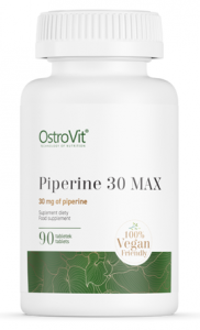 OstroVit Piperine 30 mg MAX Svara Kontrole