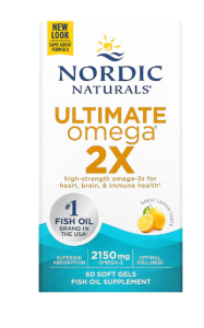 Nordic Naturals Ultimate Omega 2X Lemon 1075 mg