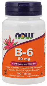 Now Foods Vitamin B-6 50 mg